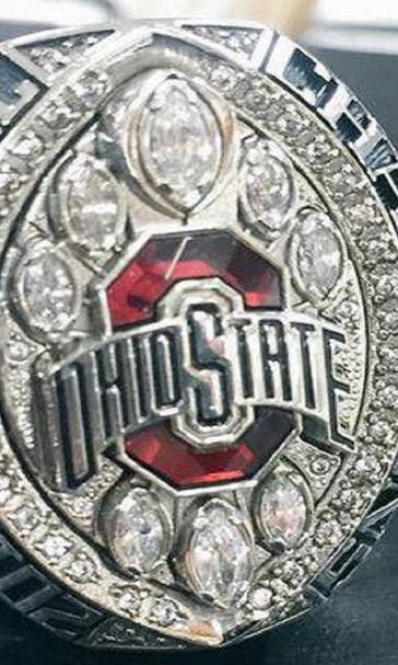 Buckeyes show off Big Ten and national championship rings